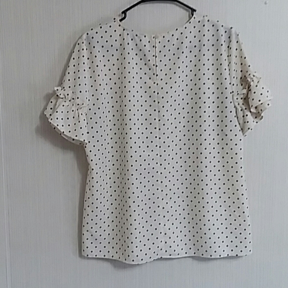Banana Republic Factory polka dot blouse - Picture 2 of 4